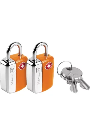 Go Travel Reisaccessoires TSA Approved Luggage Key Padlock, Pack of 2