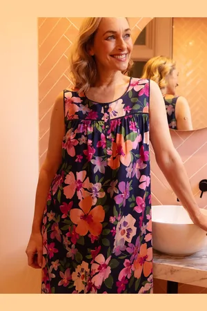 Cyberjammies Joanna Floral Print Long Nightdress