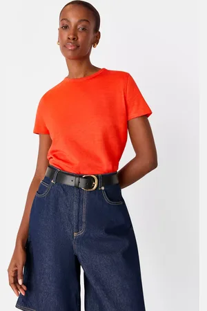 Whistles Posie Double Trim T-Shirt