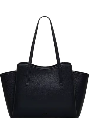 Radley Blake Gardens Leather Large Zip Top Tote Bag