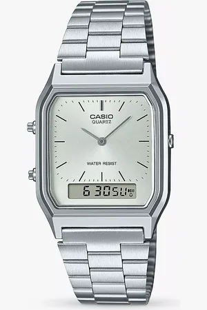 Casio Unisex Vintage Dual Display Bracelet Strap Watch