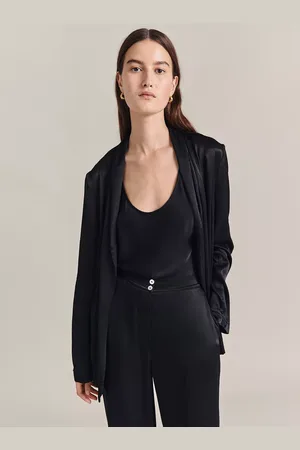 Ghost Thea Relaxed Satin Jacket