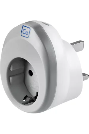Go Travel Reisaccessoires EU to UK 25W USB-C Fast Charge Plug Adaptor