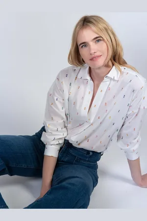 Cape Cove Spot Relaxed Blouse