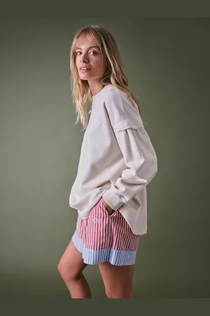 Cape Cove Oversized Embroidered Sweatshirt