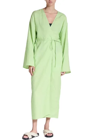ASCENO Lorenzo Linen Robe
