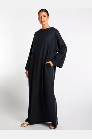 AAB Boat Neck Maxi Dress