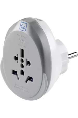 Go Travel Reisaccessoires Worldwide to EU 25W USB-C Fast Charge Plug Adaptor