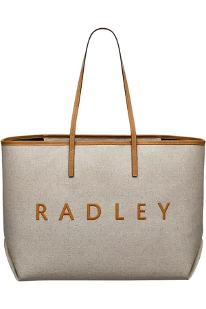 Radley Sutherland Row Linen Blend Tote Bag