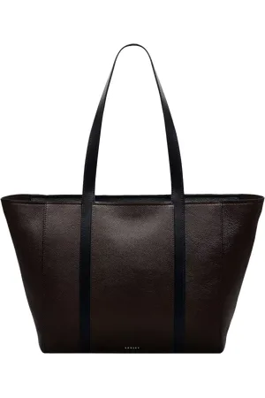 Radley Knightsbridge Road Leather Large Zip Top Tote Bag