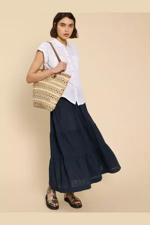 White Stuff Marissa Broderie Maxi Skirt