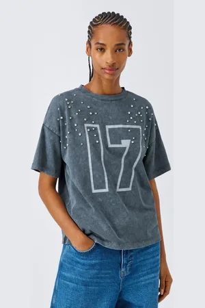 AND/OR 17 Graphic Embellished T-Shirt
