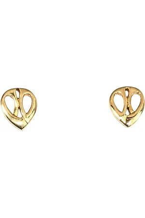 L & T Heirlooms Pre-loved 9ct Contemporary Stud Earrings