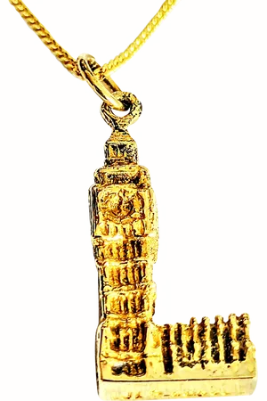 L & T Heirlooms Pre-loved 9ct Big Ben Pendant, Circa 1964