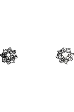 L & T Heirlooms Pre-loved 9ct Diamond Cluster Stud Earrings