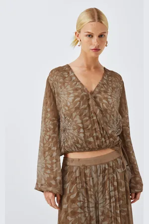 AND/OR Babette Wrap Top
