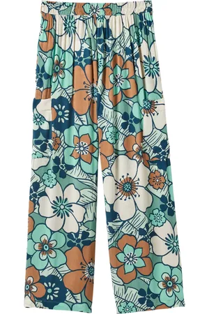 PASSENGER Someday Floral Wide Leg Trousers