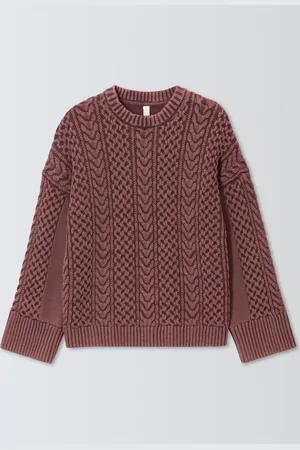 AND/OR Relaxed Cable Knit Jumper