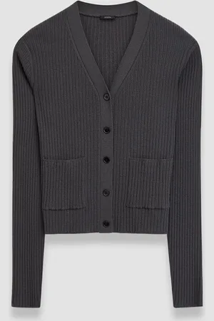 Joseph Merino Rib Cardigan