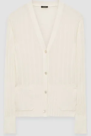 Joseph Crisp Rayon Knitted Cardigan