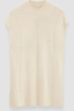 Joseph Grid Viscose Knitted Tank Top