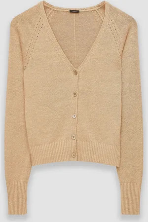 Joseph Linen Blend Knitted Cardigan