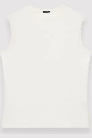 Joseph Mercerised Cotton Tank Top