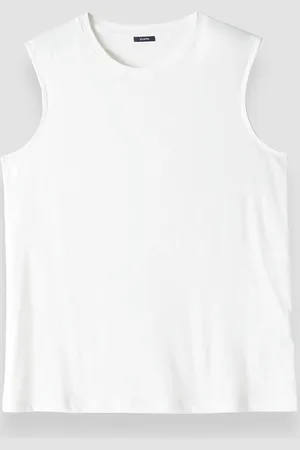 Joseph Cotton Silk Jersey Tank Top