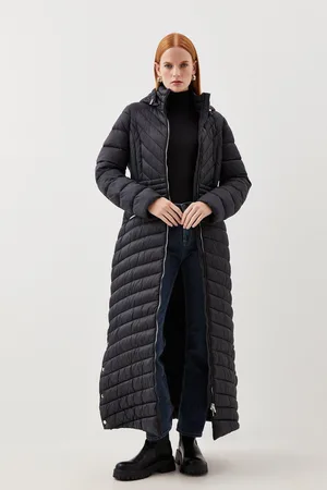 Karen Millen Tall Lightweight Packable Maxi Coat