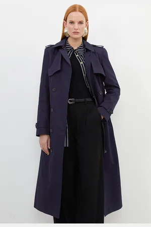 Karen Millen Tailored Belted Trench Coat