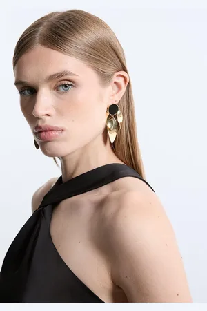 Karen Millen Abstract Drop Earrings