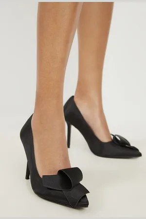 Karen Millen Abstract Twist Bow Heel