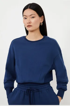 Karen Millen Jersey Loop Back Sweatshirt