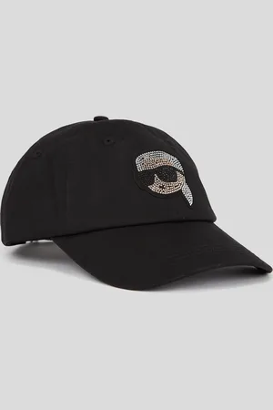Karl Lagerfeld Ikon Rhinestone Karl Cap, Woman, , Size: One size