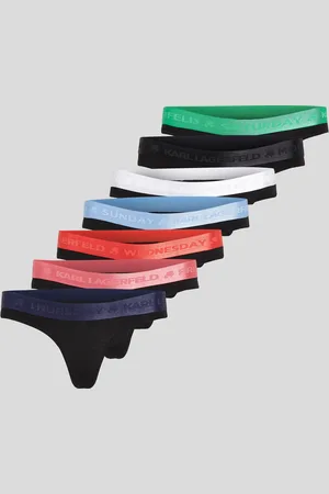 Karl Lagerfeld Days Of The Week Briefs – 7 Pack, Woman, , Size: XS
