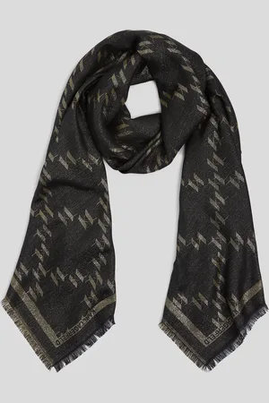 Karl Lagerfeld K/monogram Metallic Scarf, Woman, , Size: One size