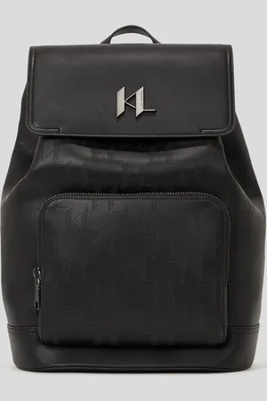 Karl Lagerfeld K/plak Perforated Backpack, Man, , Size: One size