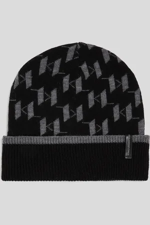 Karl Lagerfeld K/monogram Beanie, Man, , Size: One size