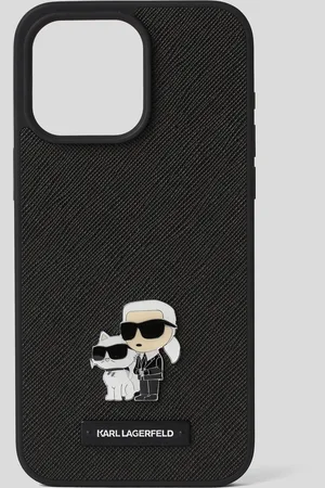 Karl Lagerfeld Ikon Karl & Choupette Iphone 16 Pro Max Case, Woman, , Size: One size