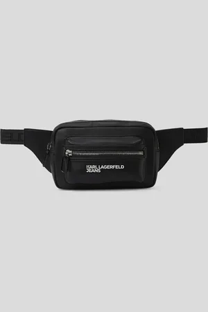 Karl Lagerfeld Faux-leather Belt Bag, Man, , Size: One size