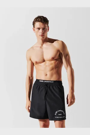 Karl Lagerfeld Rue St-guillaume Medium-length Boardshorts, Man, , Size: XS