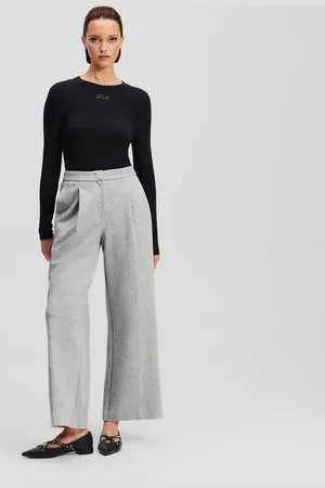 Karl Lagerfeld Double Jersey Sweatpants, Woman, , Size: XS