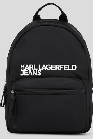 Karl Lagerfeld Nylon Backpack, Man, , Size: One size