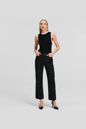 Karl Lagerfeld Karl Essential Kameo Girlfriend Jeans, Woman, , Size: 24