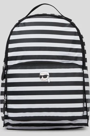Karl Lagerfeld Ikon Nylon Packable Backpack, Woman, , Size: One size