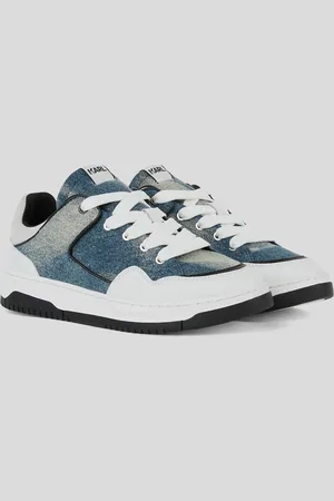 Karl Lagerfeld Krew Denim Sneakers, Man, , Size: 40