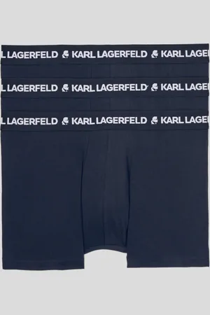 Karl Lagerfeld Karl Logo Monochrome Trunks - 3 Pack, Man, , Size: XS