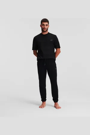 Karl Lagerfeld Essential Logo Loungewear Joggers, Man, , Size: XS