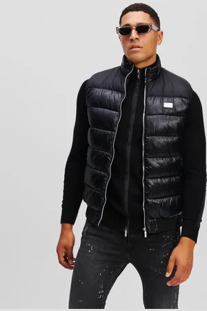 Karl Lagerfeld Quilted Waistcoat, Man, , Size: 46