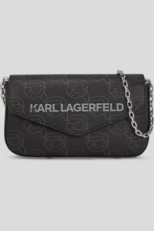 Karl Lagerfeld Ikon Monogram Pouch, Woman, , Size: One size